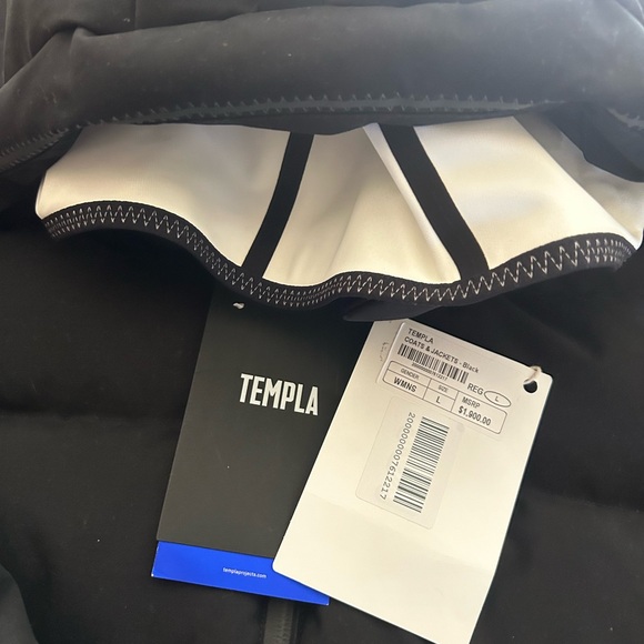 NWT MSRP $2400 TEMPLA Women's Black 3L Verba Convertible Down Coat - Size Large - Picture 9 of 11